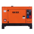 Generador Eléctrico Diésel 15Kva Insonorizado Monofásico/Trifásico van Beek VB15000DG