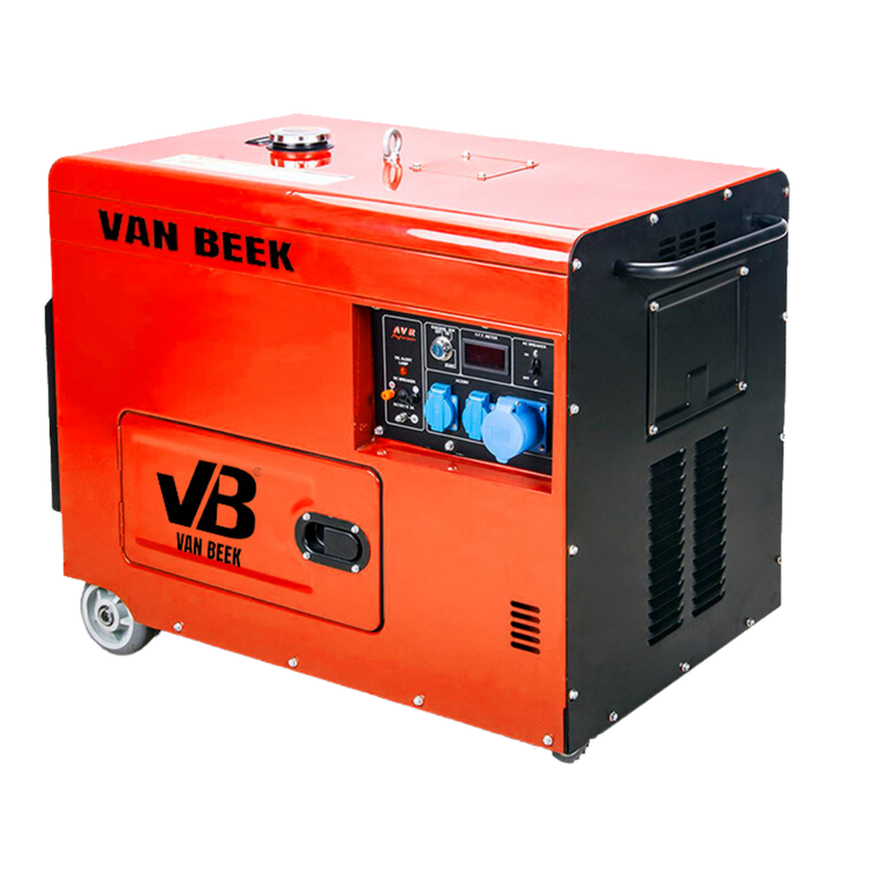 Generador van Beek 9kva Diesel Conexion ATS vB9000DG - PRE VENTA