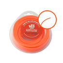Nylon Cuadrado 2.7mm x 15m para Orilladoras Semi profesionales