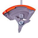 Orilladora desbrozadora profesional de arnés ergonómica y nivel de ruido bajo 1.7HP Modelo 3vB400 van Beek