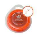 Nylon Cuadrado 2.0mm x 15m para orilladora curva