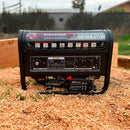 Pack Generador 3.5Kva 16 Amperes de estructura militar y partida electrica con AVR Modelo TG3500E Tomahawk Power + Aceite 4T + Cable 10m con conexiones