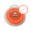Nylon Cuadrado 3.0mm x 15m para Orilladoras profesionales