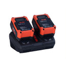 Pack de 2 baterías de Litio 20V 4.0Ah van Beek: Compatible con Motosierra y Sopladora