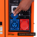 PACK Generador 15Kva a diesel insonorizado monofasico y trifasico vB15000DG-ATS van Beek