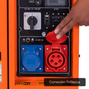 PACK Generador 15Kva a diesel insonorizado monofasico y trifasico vB15000DG-ATS van Beek