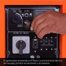 PACK Generador 15Kva a diesel insonorizado monofasico y trifasico vB15000DG-ATS van Beek