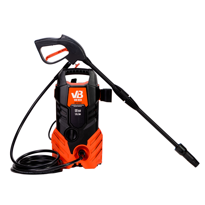 Hidrolavadora de Alta Presión 1400W Van Beek para lavar autos y superficies