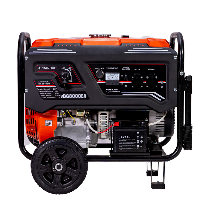 Generador 7.5 kVA VBG8000EA van Beek