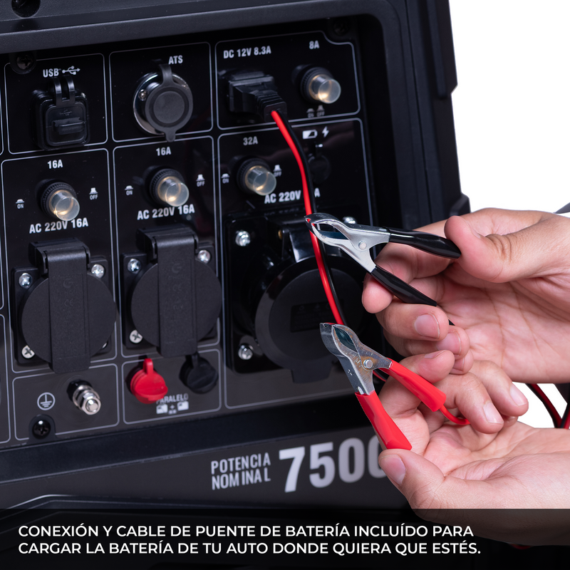 Pack Generador 9.5Kva Inverter van Beek + ATS incluido