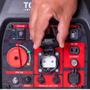 Generador Eléctrico Inverter de 3.5Kw super silencioso y portátil con AVR uso domiciliario Modelo TG3500i Tomahawk Power