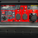 Muestra del tablero eléctrico del generador 9.0 kw.