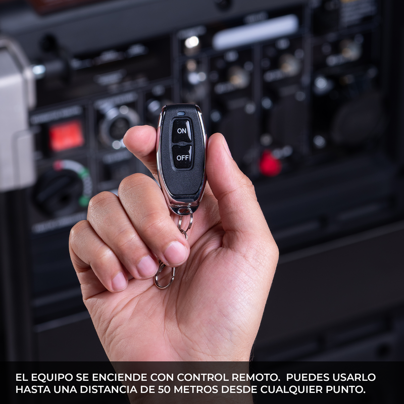 Generador van Beek 10.5Kva Inverter con encendido a control remoto y puerto ATS