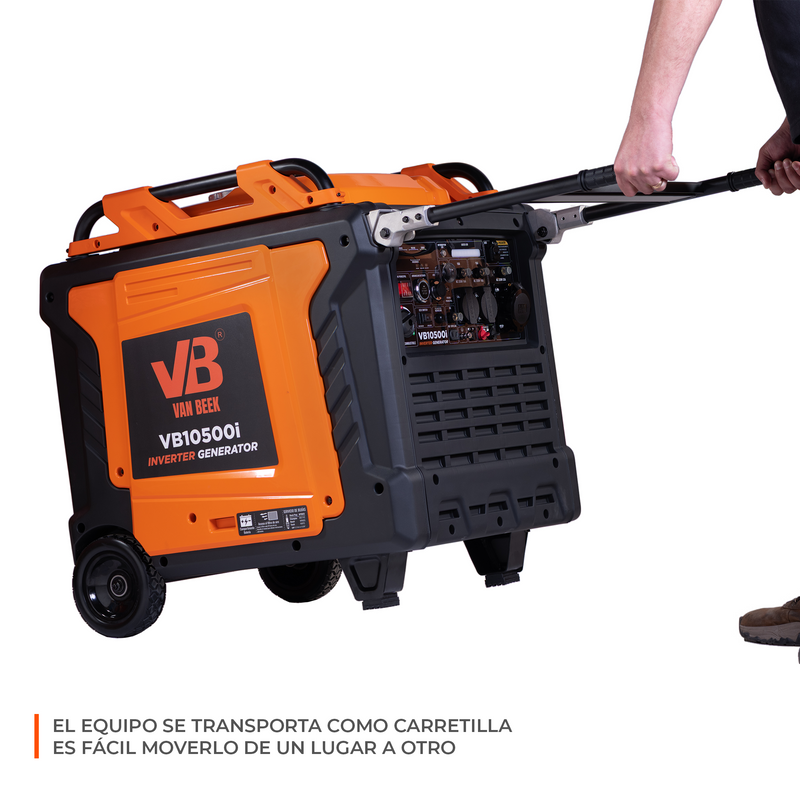 Generador van Beek 10.5Kva Inverter con encendido a control remoto y puerto ATS