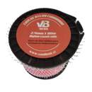 Nylon Cuadrado 2.0mm x 100m para orilladora curva