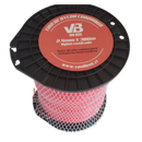 Nylon Cuadrado 2.4mm x 380m para Orilladoras Semi profesionales