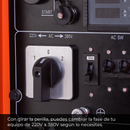 PACK Generador 15Kva a diesel insonorizado monofasico y trifasico vB15000DG-ATS van Beek
