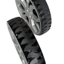 Ruedas Traseras de 11" para Cortadora de Pasto Manual van Beek