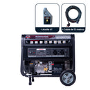 Pack Generador 5.0Kva 21 Amperes de estructura militar de partida eléctrica con AVR Modelo TG5000E Tomahawk Power + Aceite 4T + Cable 10m con conexiones