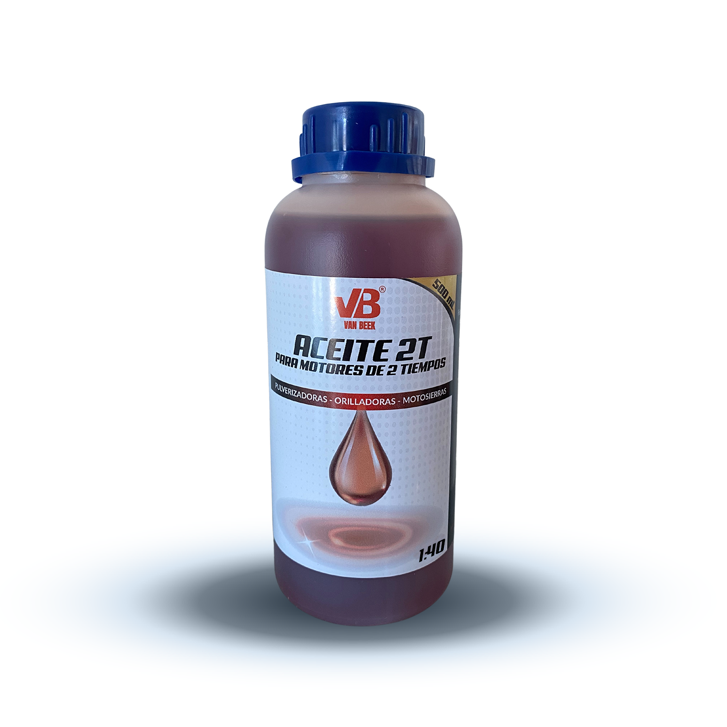 Aceite van Beek para motores 2Tu 500 mL - van Beek Power Tools