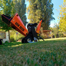 Trituradora de madera color naranja modelo VAN BEEK en Chile.