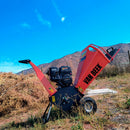 Foto de una Trituradora de madera VAN BEEK color naranja en Chile.