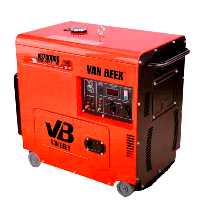 Generador van Beek 7Kva Diesel  Conexion ATS vB7000DG - PRE VENTA