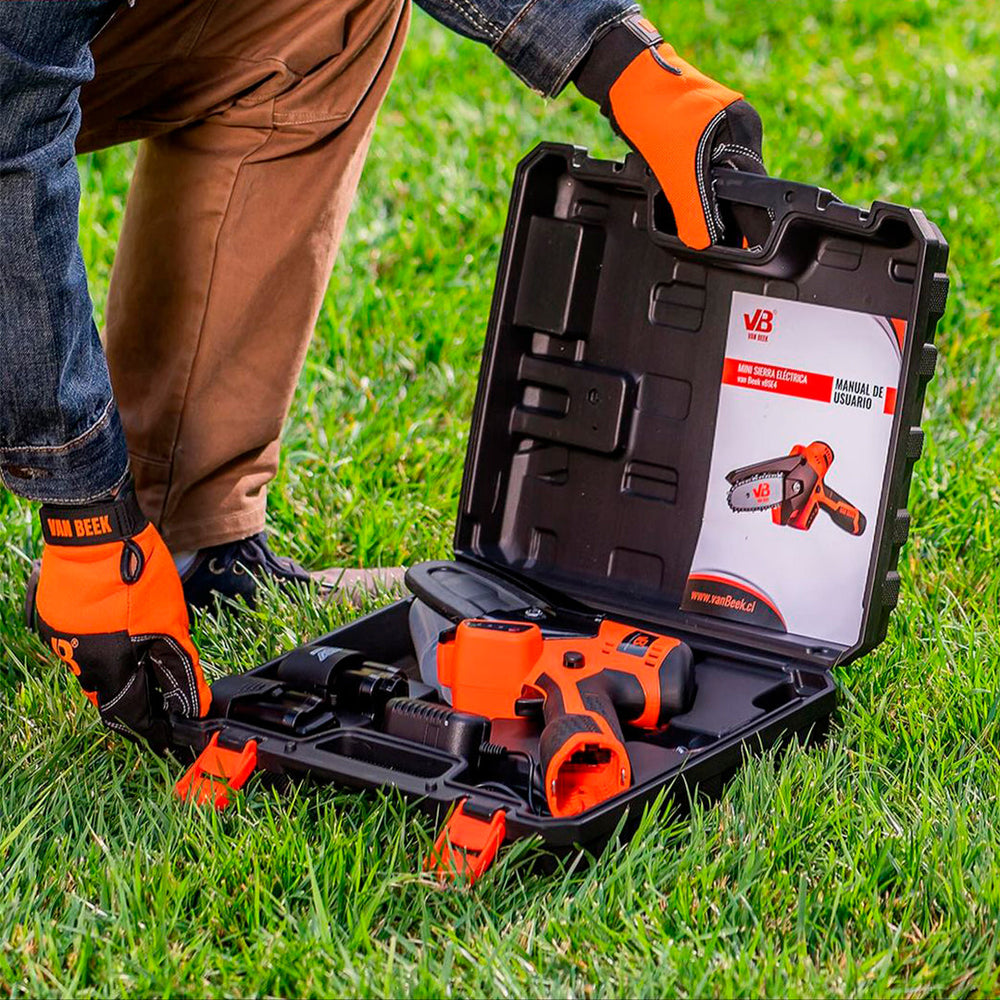 Chipeadora a gasolina 7 HP 100mm partida manual - van Beek