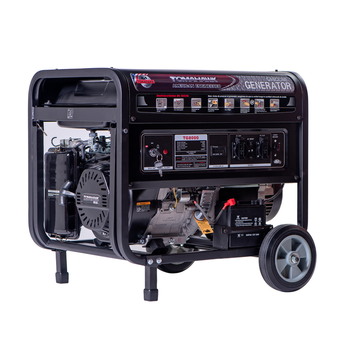 Generador Eléctrico 8.0 kVA TG8000E Tomahawk Power
