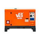 Generador eléctrico diésel van Beek de 15Kva insonorizado, ideal para uso industrial y agrícola.