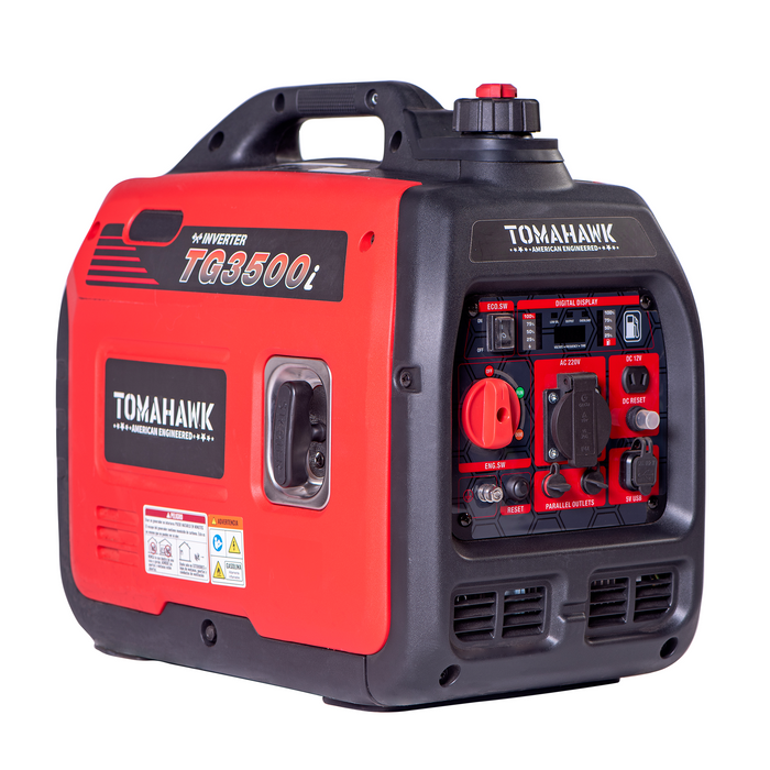Generador Inverter 3.5 kW TG3500i Tomahawk Power