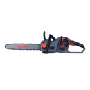 Motosierra eléctrica a batería van Beek de 16 pulgadas con motor potente, ideal para poda, corte de leña y jardinería doméstica en Chile.