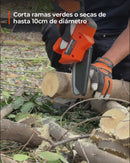Minisierra eléctrica con espada 10.1cm 252w incluye 2 baterías recargables Modelo vBSE4 van Beek