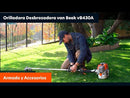 Orilladora Desbrozadora de arnés ergonómica y nivel de ruido bajo 1.7HP Modelo vB430A van Beek