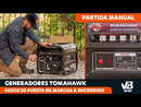 Miniatura del video explicativo sobre cómo encender un generador Tomahawk TG3500 con partida manual.