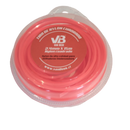 Nylon Cuadrado 2.4mm x 15m para Orilladoras Semi profesionales