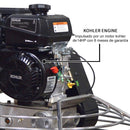 Helicóptero Alisador de Pavimento 14HP aspas de 46" + bandeja flotante Modelo vBK1200 van Beek