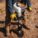 Motor Ahoyadora de 3.45HP + Barreno diametro de 300mm profundidad de 1 metro Modelo 3vB300A-300mm van Beek