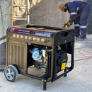 Generador Eléctrico 8.0Kva 30 Amperes de estructura militar de partida manual  con AVR Modelo TG8000 Tomahawk Power