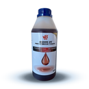 Foto de un aceite 2T van Beek para motosierras.