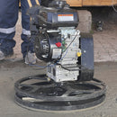 Helicóptero Alisador de Pavimento 6HP aspas de 24" + bandeja flotante Modelo vBK600 van Beek