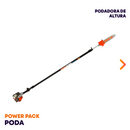 POWER PACK PODA 4 Podadora de Altura de 4.3 metros de largo y ancho de corte de 25cm Modelo vB270 + Minisierra eléctrica de 252W y Largo de la espada 10.1cm Modelo vBSE4 van Beek