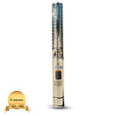 Bomba Pozo Profundo de 1.5 Pulgadas de flujo de descarga, 1.5 HP y 220 volts, cable de 25 metros delEstero