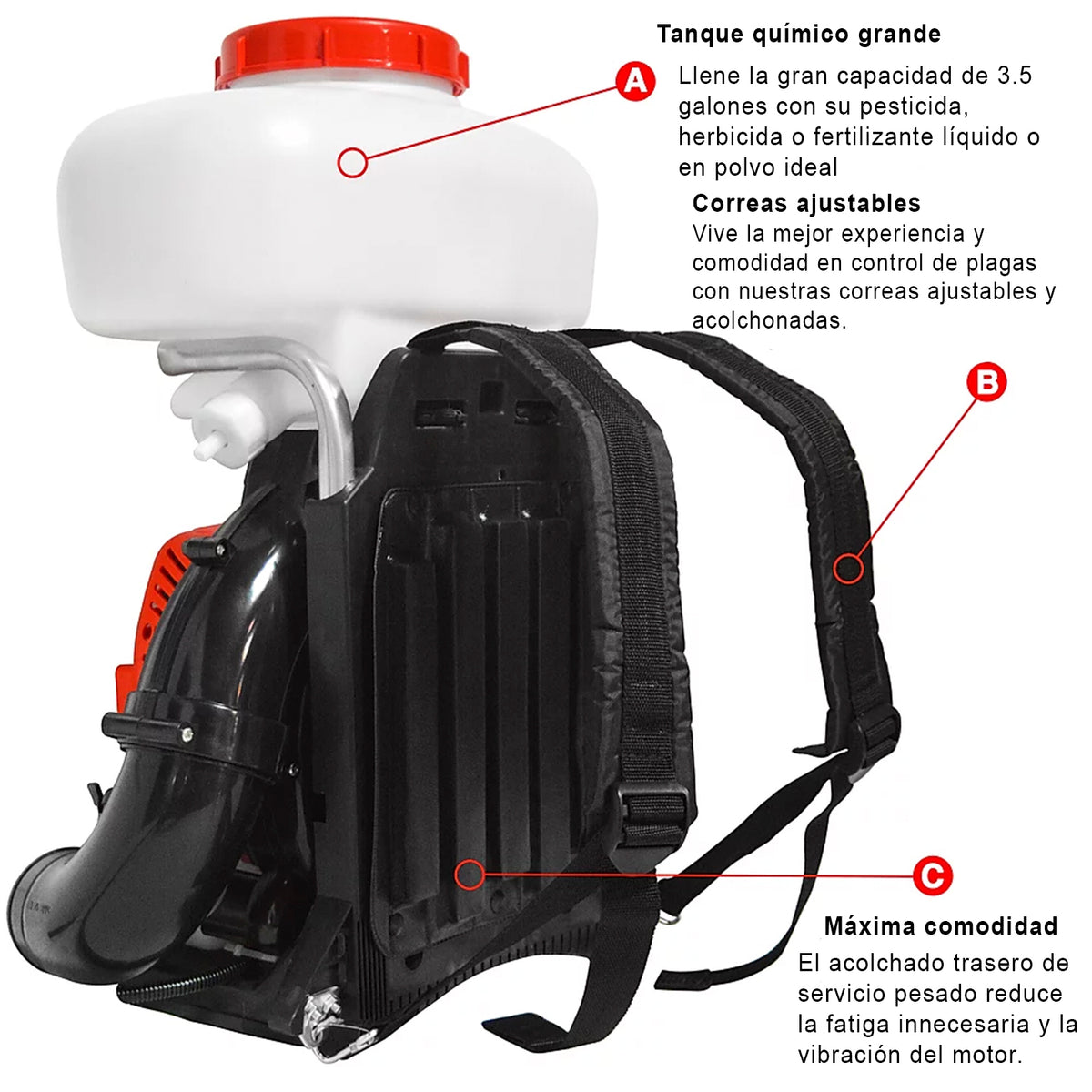 Motopulverizadora Cardinal CMD65 DISPONIBILIDAD INMEDIATA - van