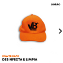 POWER PACK Motopulverizadora + Boquilla ULV, Aceite 500 ml, Gorro y Guantes