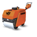 Rodillo doble tambor de Camino 6HP dirección hidraulica y fuerza de compactación de 15KN van Beek vB600